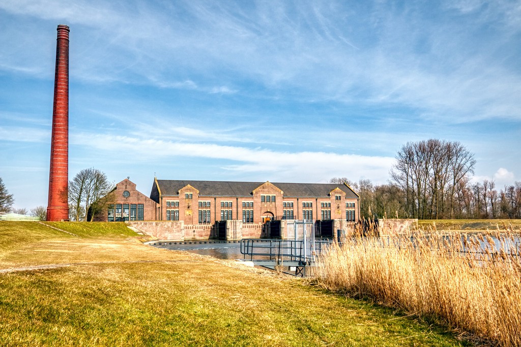 Woudagemaal stoomgemaal polder hdr drooglegging lemmer unesco werelderfgoedlijst werelderfgoed erfgoed friesland gemaal